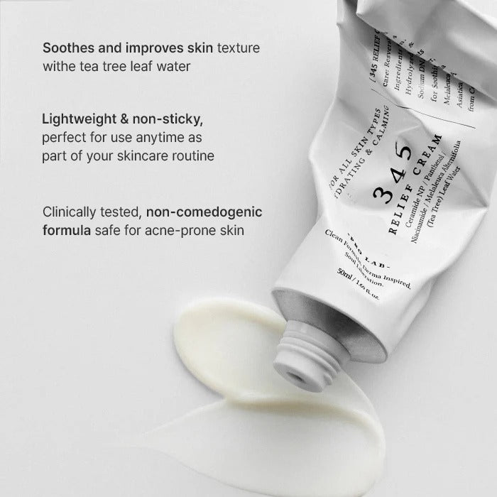 Soothing, lightweight, non-comedogenic formula