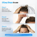 Apply to a clean dry scalp, roll on, and massage gently