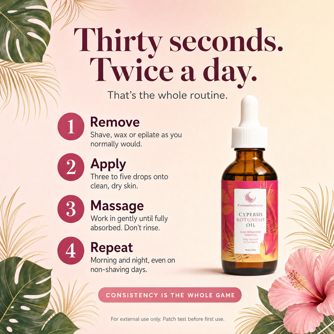 Does the oil remove hair?
