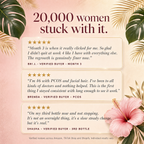 Five-star customer reviews from verified buyers describing finer regrowth by month three and slow steady change over several bottles