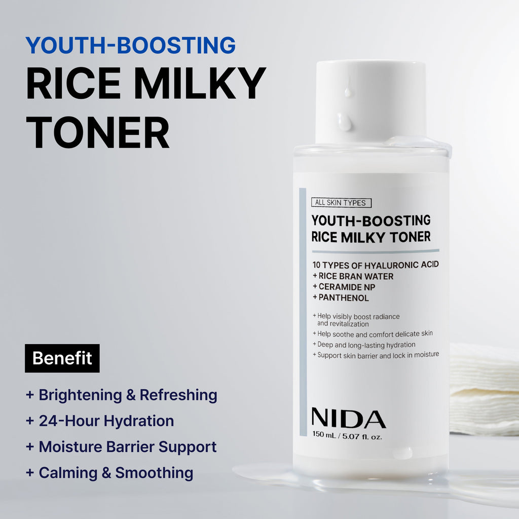 NIDA milky toner — product detail 2