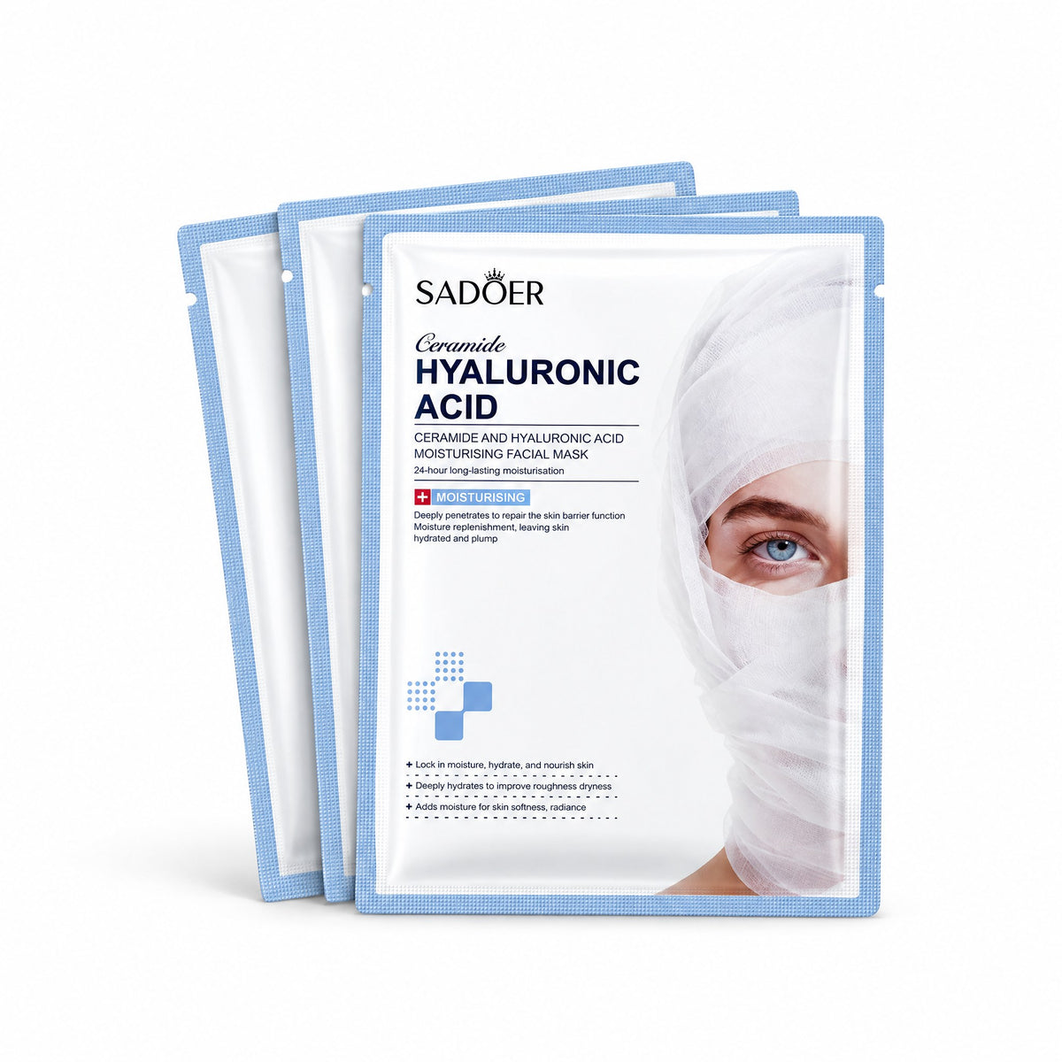 SADOER Ceramide Hyaluronic Acid Sheet Mask Set