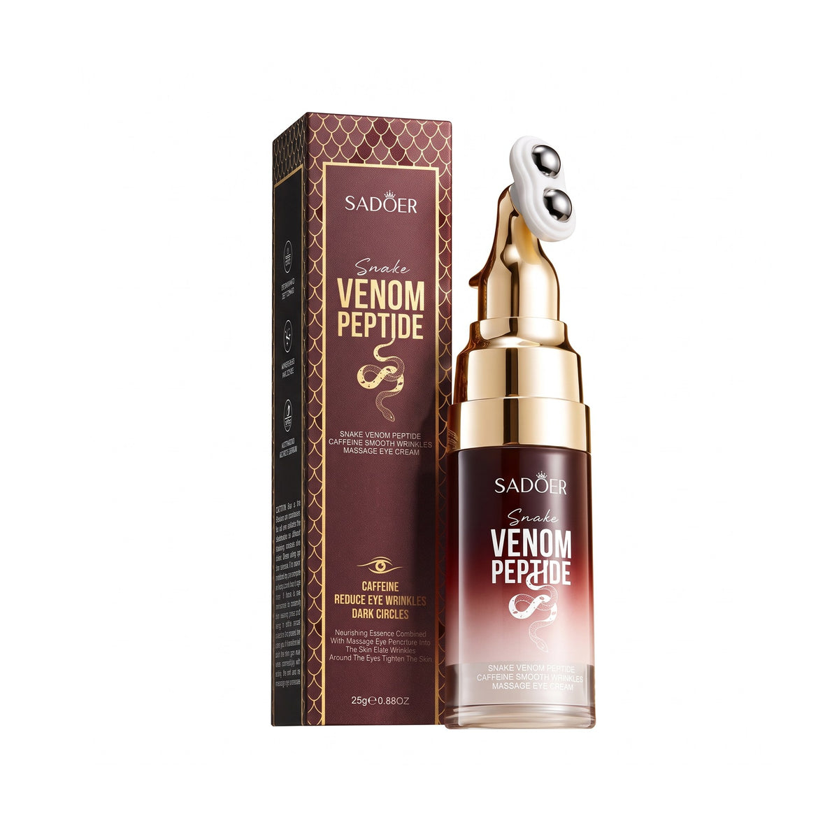 SADOER Peptide Caffeine Massage Eye Cream