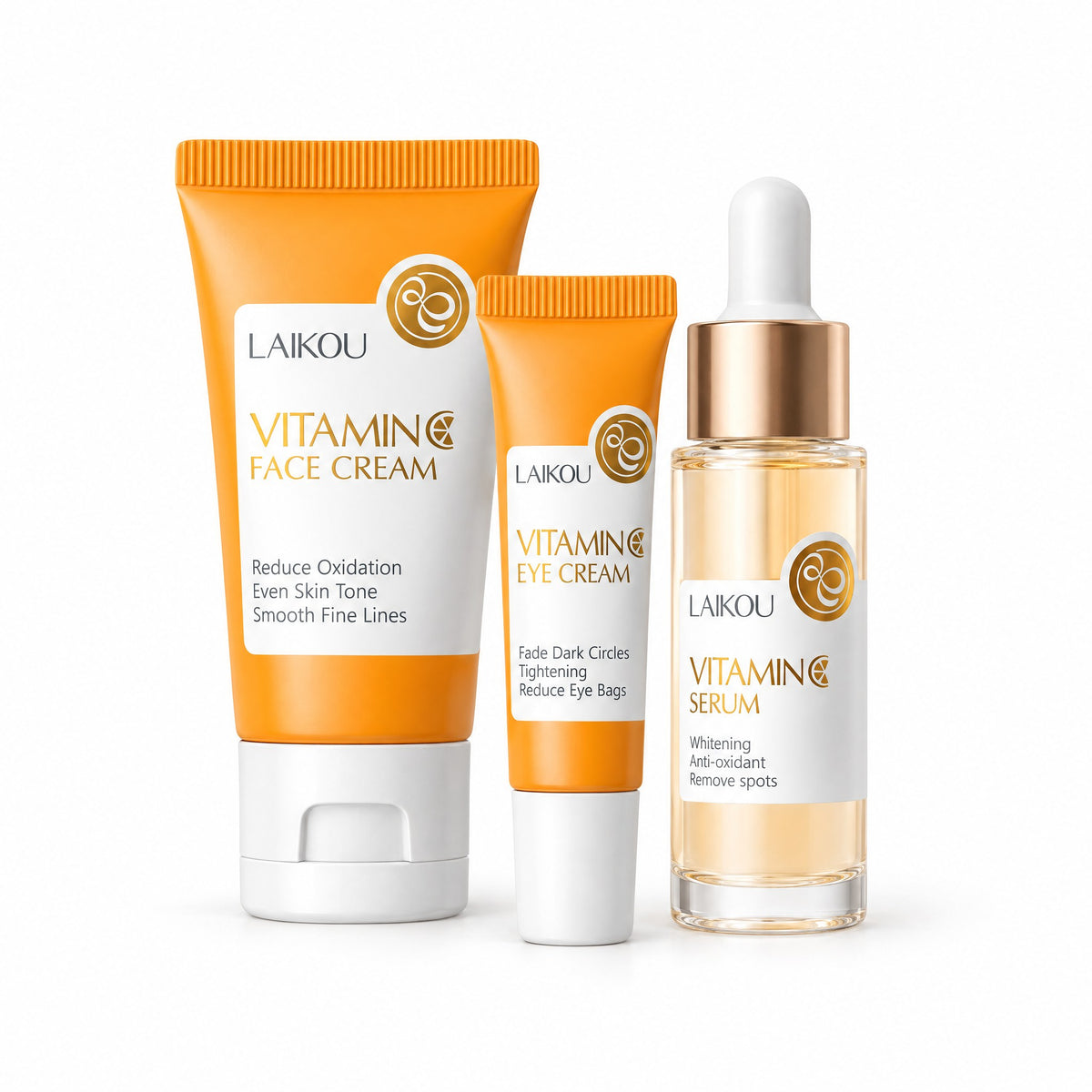 LAIKOU Vitamin C 3-piece skincare set