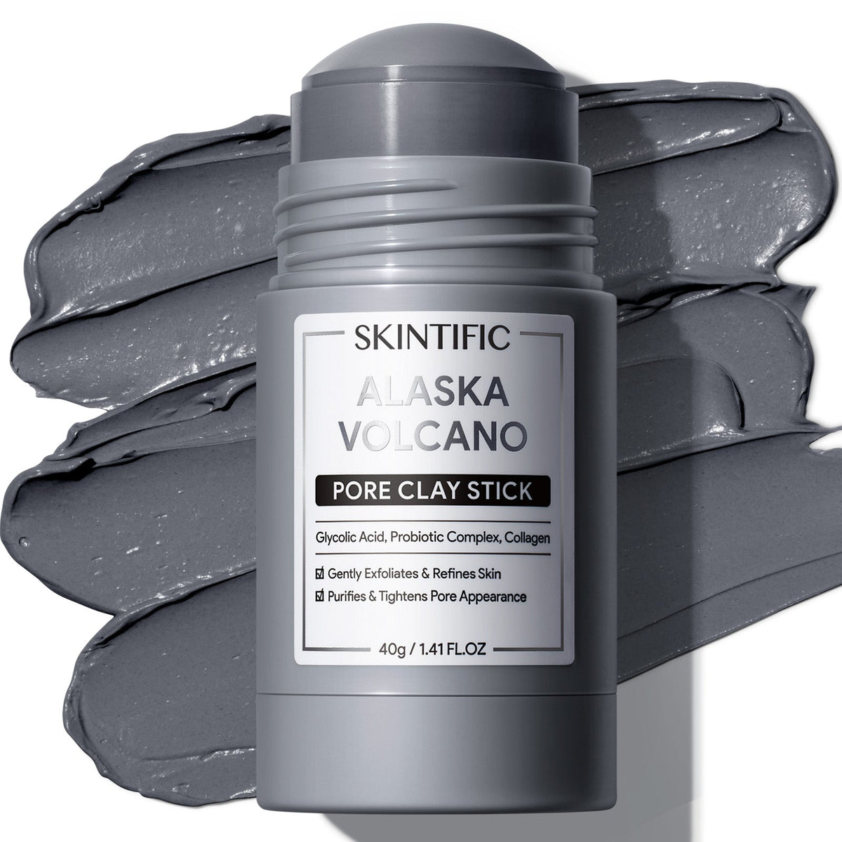Creamy clay. Zero mess.